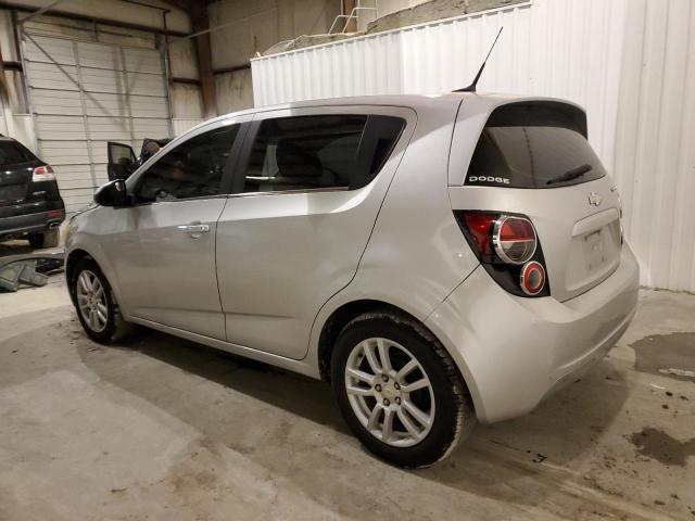 1G1JC6SH0C4136667 - 2012 CHEVROLET SONIC LT SILVER photo 2