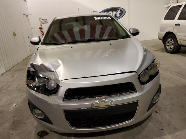 1G1JC6SH0C4136667 - 2012 CHEVROLET SONIC LT SILVER photo 5