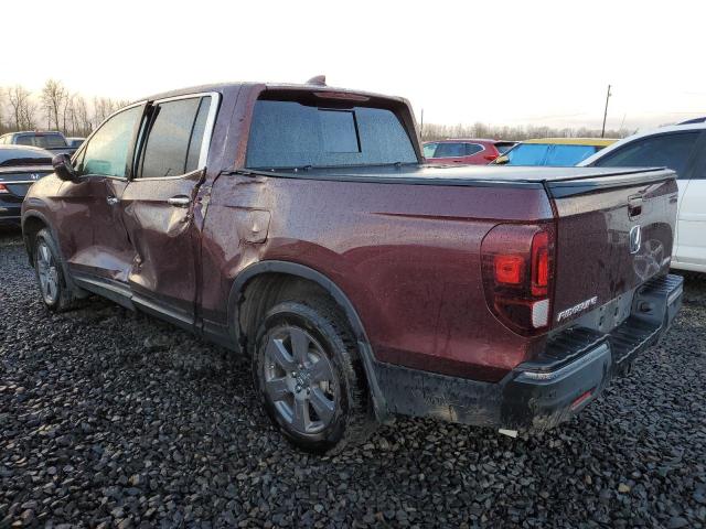 5FPYK3F74LB025113 - 2020 HONDA RIDGELINE RTL BURGUNDY photo 2