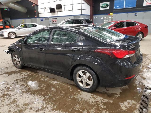 5NPDH4AE7EH532707 - 2014 HYUNDAI ELANTRA SE BLACK photo 2