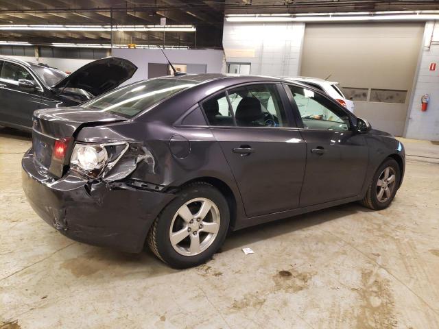 1G1PC5SBXE7218603 - 2014 CHEVROLET CRUZE LT GRAY photo 3