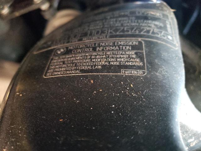 WB10F1103KZ542756 - 2019 BMW K1600 GT SILVER photo 10