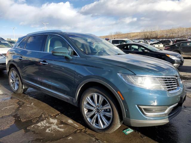 2LMTJ8LP6GBL61906 - 2016 LINCOLN MKX RESERVE Mavi foto 4