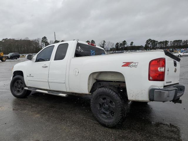 1GCEK29J19Z163594 - 2009 CHEVROLET SILVERADO K1500 LT WHITE photo 2