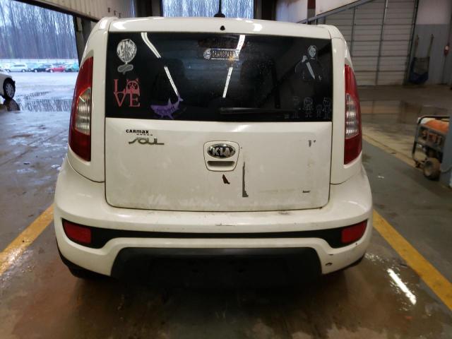 KNDJT2A55D7518555 - 2013 KIA SOUL WHITE photo 6