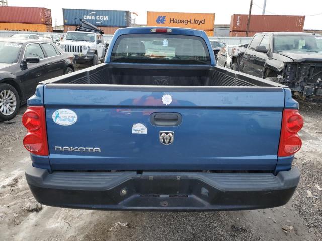 1D7HW22K35S271681 - 2005 DODGE DAKOTA ST BLUE photo 6