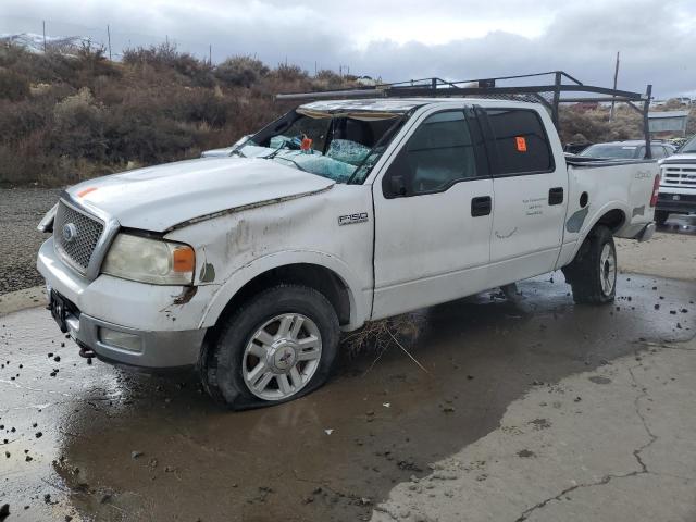 1FTPW14544KD84366 - 2004 FORD F150 SUPERCREW WHITE photo 1