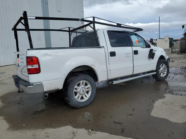 1FTPW14544KD84366 - 2004 FORD F150 SUPERCREW WHITE photo 3