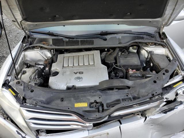 4T3BK3BB6BU047101 - 2011 TOYOTA VENZA SILVER photo 11