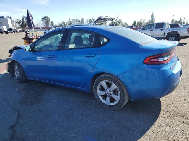 1C3CDFBB1GD755636 - 2016 DODGE DART SXT BLUE photo 2