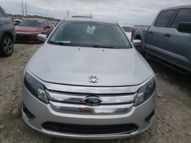 3FAHP0JGXCR421843 - 2012 FORD FUSION SEL SILVER photo 5