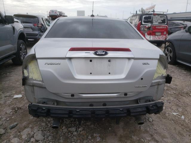 3FAHP0JGXCR421843 - 2012 FORD FUSION SEL SILVER photo 6