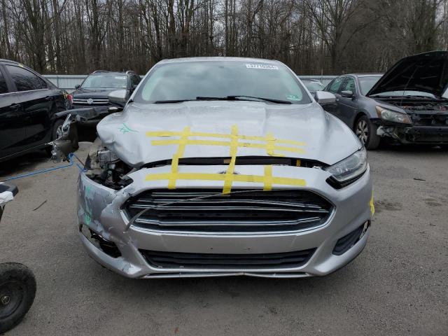 3FA6P0G7XDR265237 - 2013 FORD FUSION S SILVER photo 5