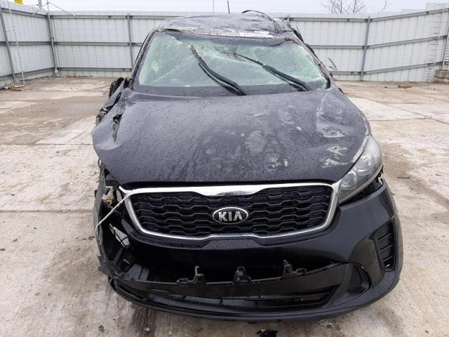 5XYPG4A36KG471304 - 2019 KIA SORENTO L BLACK photo 5