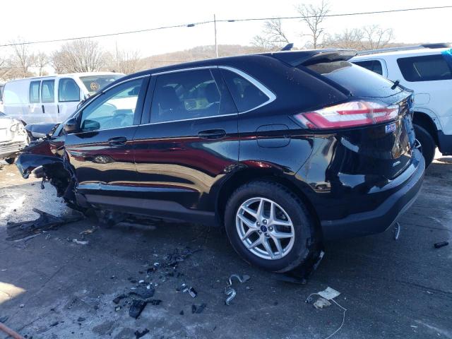 2FMPK3J99MBA01297 - 2021 FORD EDGE SEL BLACK photo 2