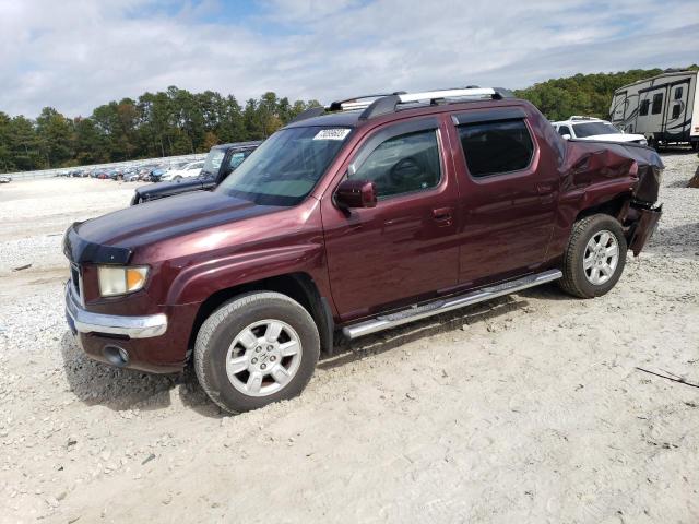 2HJYK16577H521756 - 2007 HONDA RIDGELINE RTL MAROON photo 1