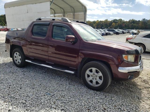 2HJYK16577H521756 - 2007 HONDA RIDGELINE RTL MAROON photo 4