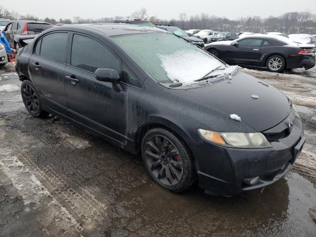 2HGFA5E57AH700783 - 2010 HONDA CIVIC SI BLACK photo 4