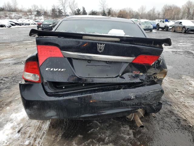 2HGFA5E57AH700783 - 2010 HONDA CIVIC SI BLACK photo 6