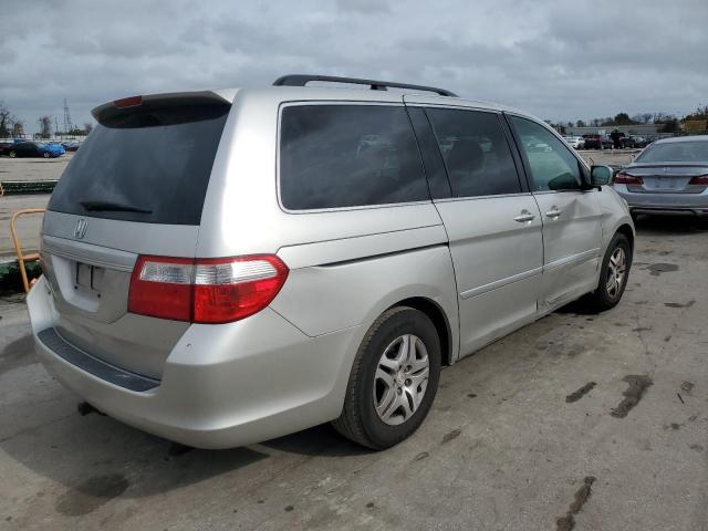 5FNRL38457B447202 - 2007 HONDA ODYSSEY EX SILVER photo 3