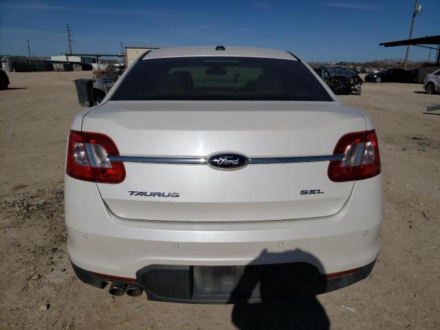 1FAHP2EW9CG121487 - 2012 FORD TAURUS SEL WHITE photo 6