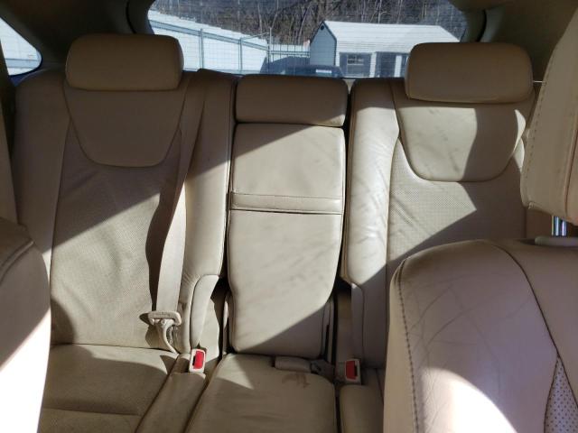 2T2BK1BA9AC010222 - 2010 LEXUS RX 350 WHITE photo 10