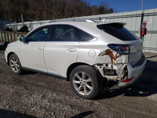 2T2BK1BA9AC010222 - 2010 LEXUS RX 350 WHITE photo 2