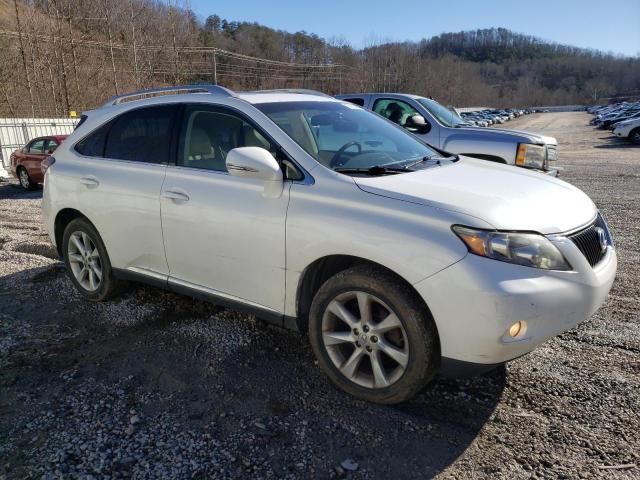 2T2BK1BA9AC010222 - 2010 LEXUS RX 350 WHITE photo 4