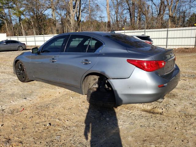 JN1BV7AP9EM683091 - 2014 INFINITI Q50 BASE SILVER photo 2