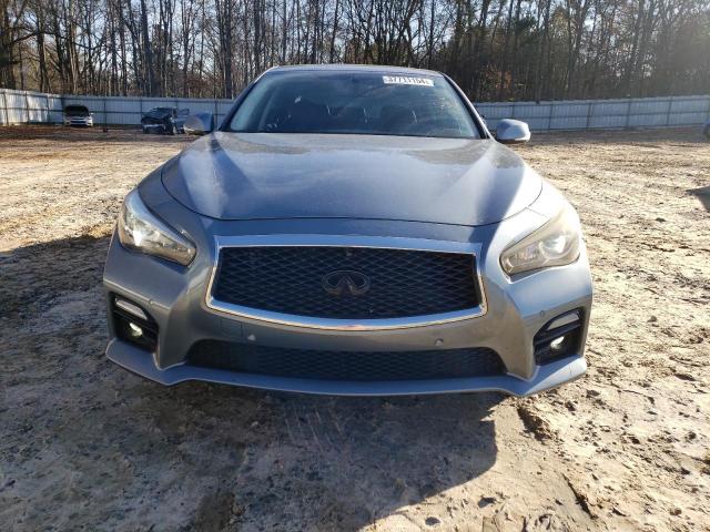 JN1BV7AP9EM683091 - 2014 INFINITI Q50 BASE SILVER photo 5