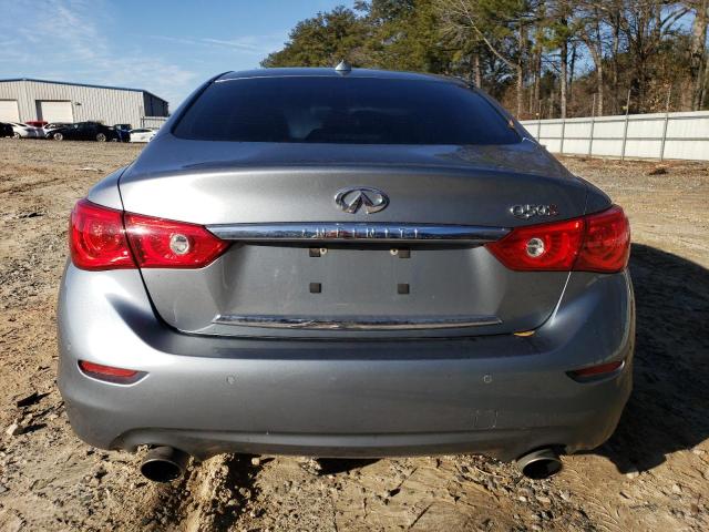 JN1BV7AP9EM683091 - 2014 INFINITI Q50 BASE SILVER photo 6