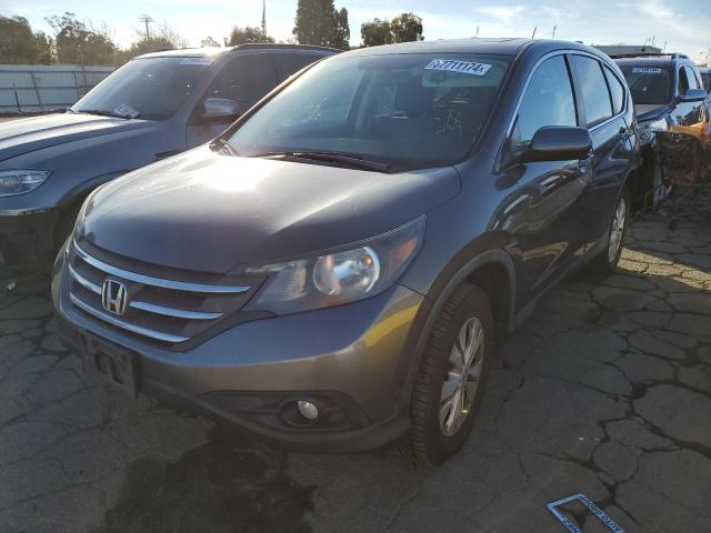 2HKRM4H54DH603979 - 2013 HONDA CR-V EX GRAY photo 1