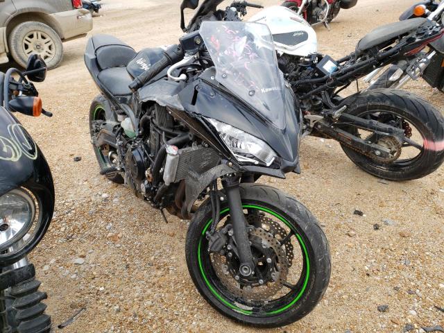 JKAEXEJ13KDA03988 - 2019 KAWASAKI EX650 J შავი ფოტო 1