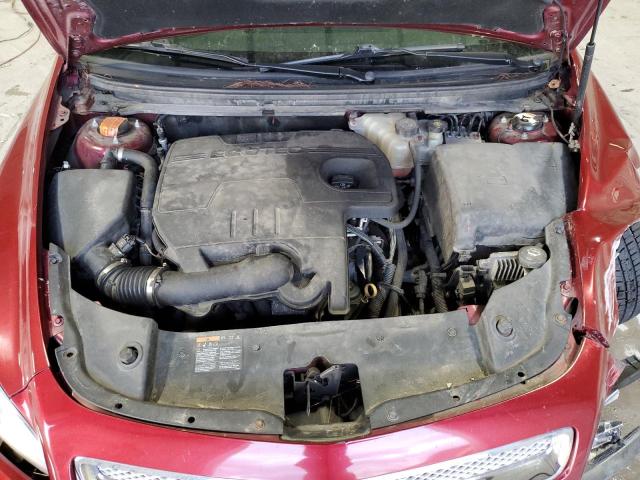 1G1ZE5E16BF118196 - 2011 CHEVROLET MALIBU LTZ ბურგუნდია ფოტო 11