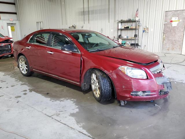 1G1ZE5E16BF118196 - 2011 CHEVROLET MALIBU LTZ BURGUNDY photo 4