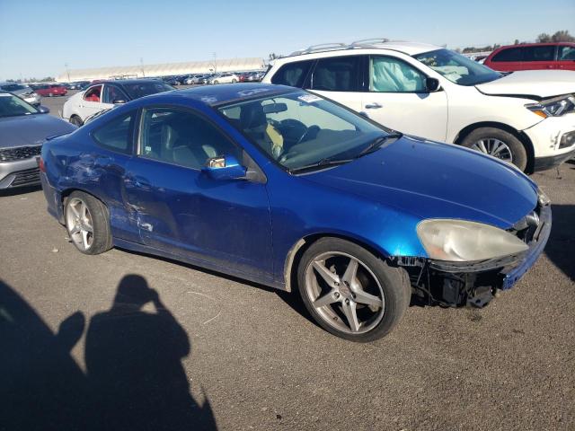 JH4DC54835S007413 - 2005 ACURA RSX BLUE photo 4