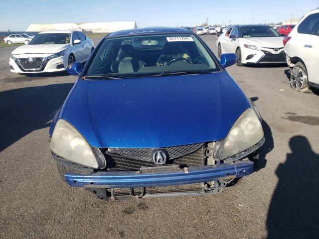 JH4DC54835S007413 - 2005 ACURA RSX BLUE photo 5