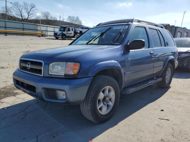 JN8DR09Y62W725445 - 2002 NISSAN PATHFINDER LE BLUE photo 1