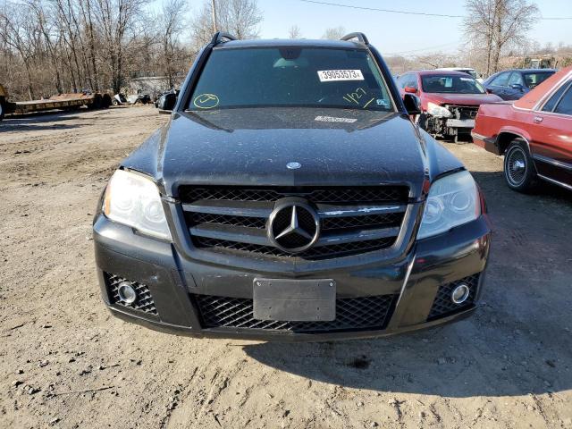 WDCGG8HB1CF813969 - 2012 MERCEDES-BENZ GLK 350 4MATIC BLACK photo 5