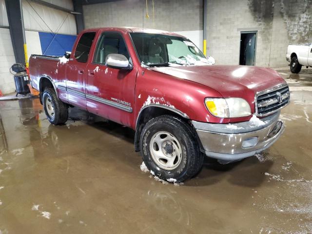 5TBBN44122S232449 - 2002 TOYOTA TUNDRA ACCESS CAB SR5 RED photo 4