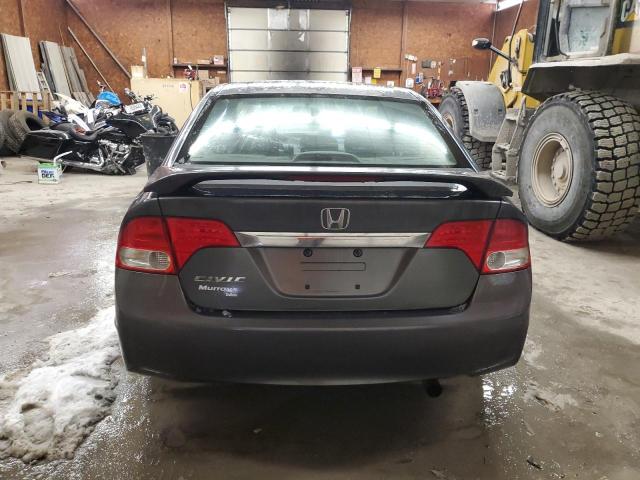 2HGFA1F81AH518112 - 2010 HONDA CIVIC EX GRAY photo 6