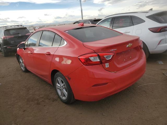 1G1BE5SM0J7131342 - 2018 CHEVROLET CRUZE LT RED photo 2