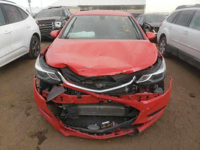 1G1BE5SM0J7131342 - 2018 CHEVROLET CRUZE LT RED photo 5