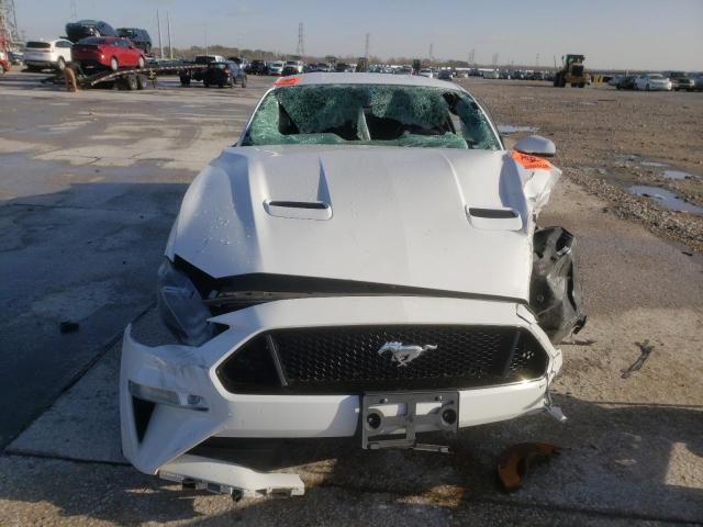 1FA6P8CF6K5159279 - 2019 FORD MUSTANG GT WHITE photo 5