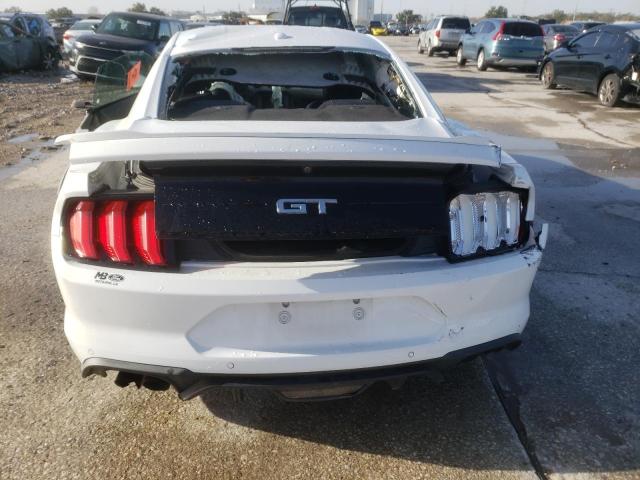 1FA6P8CF6K5159279 - 2019 FORD MUSTANG GT WHITE photo 6