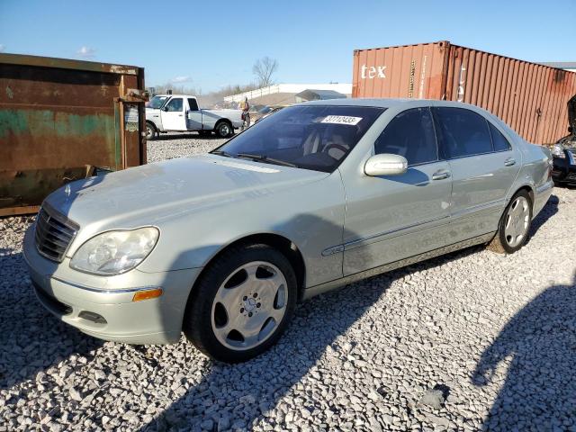 WDBNG76JX3A334866 - 2003 MERCEDES-BENZ S 600 SILVER photo 1