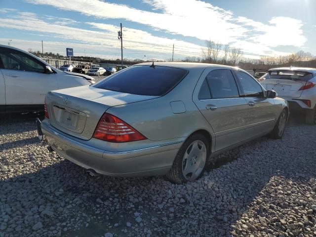WDBNG76JX3A334866 - 2003 MERCEDES-BENZ S 600 SILVER photo 3