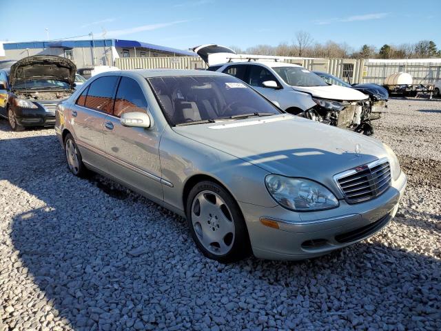 WDBNG76JX3A334866 - 2003 MERCEDES-BENZ S 600 SILVER photo 4