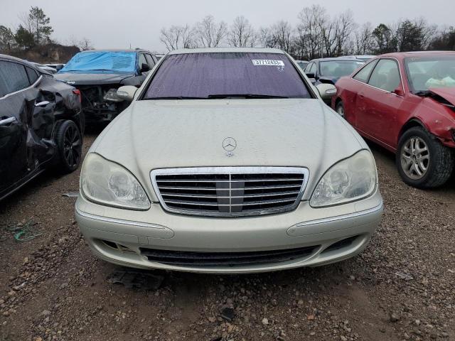 WDBNG76JX3A334866 - 2003 MERCEDES-BENZ S 600 SILVER photo 5