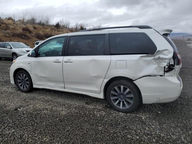 5TDDZ3DC2LS241038 - 2020 TOYOTA SIENNA XLE WHITE photo 2